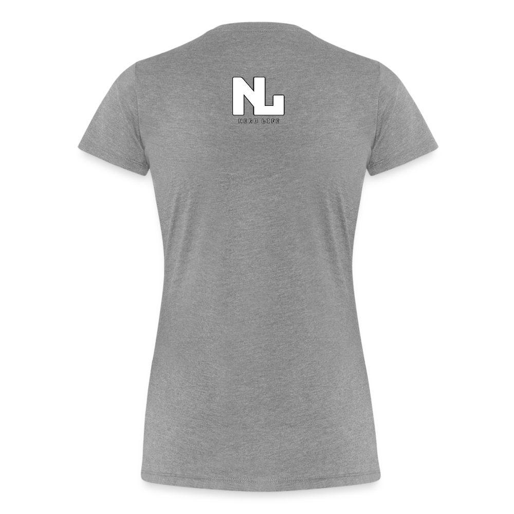 ATL Nerd Life CityScape Women’s Premium T-Shirt - heather gray