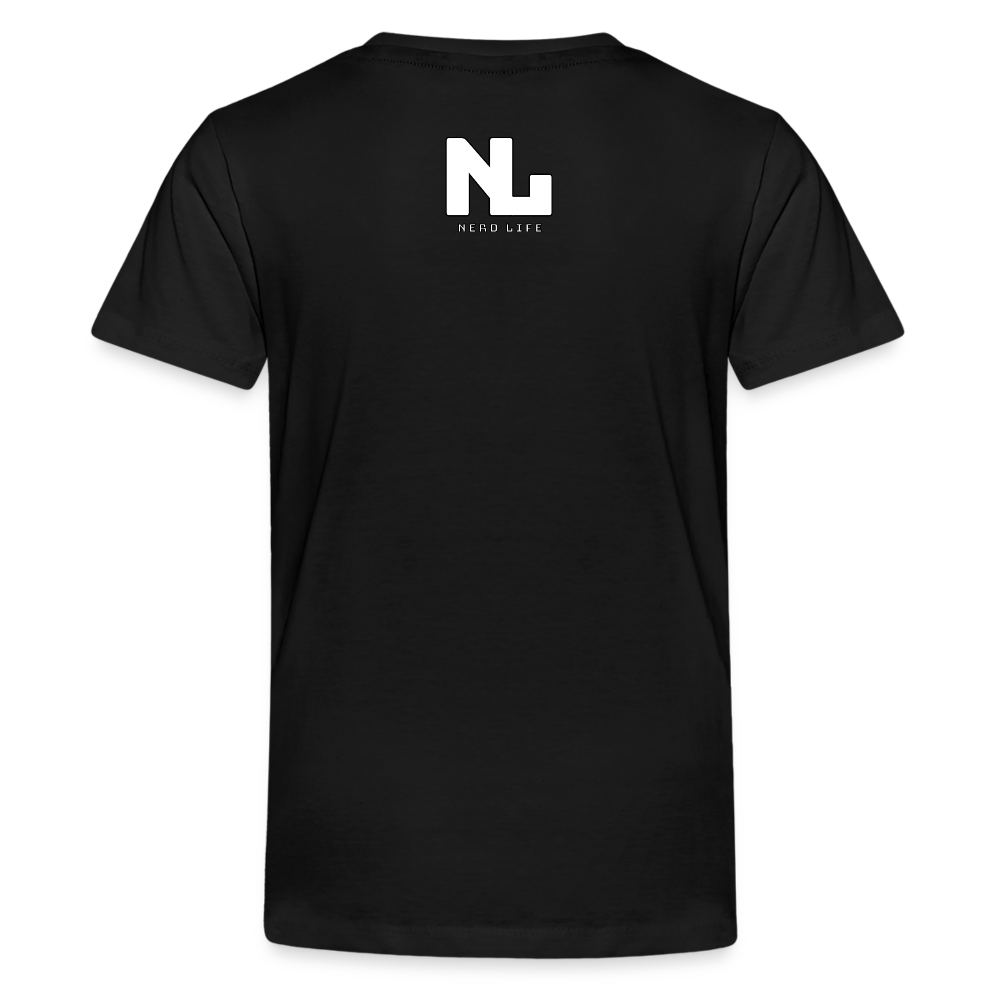 Fin-Tastic Football Player Kids' Premium T-Shirt - black