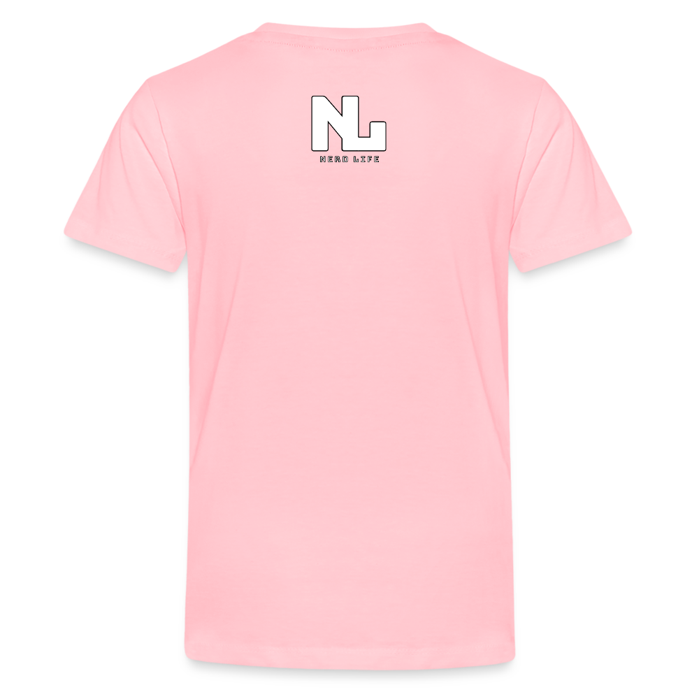 Fin-Tastic Football Player Kids' Premium T-Shirt - pink