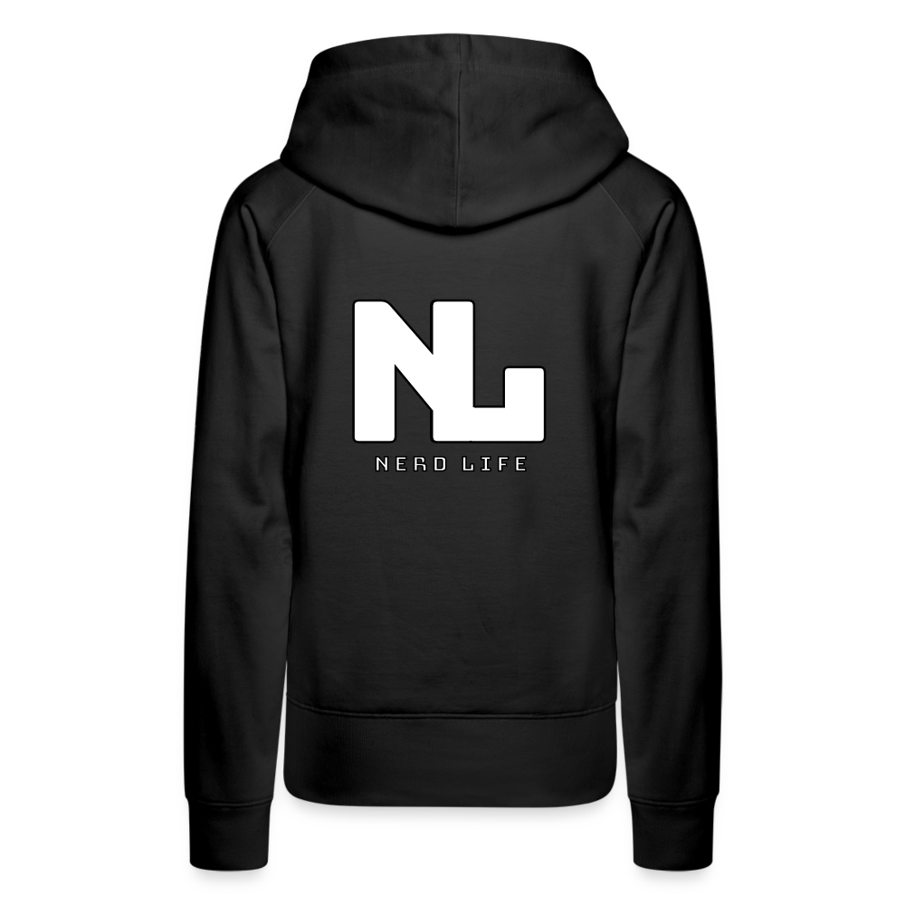 Most Likely To Rage Quit Graphic Women’s Premium Hoodie - black