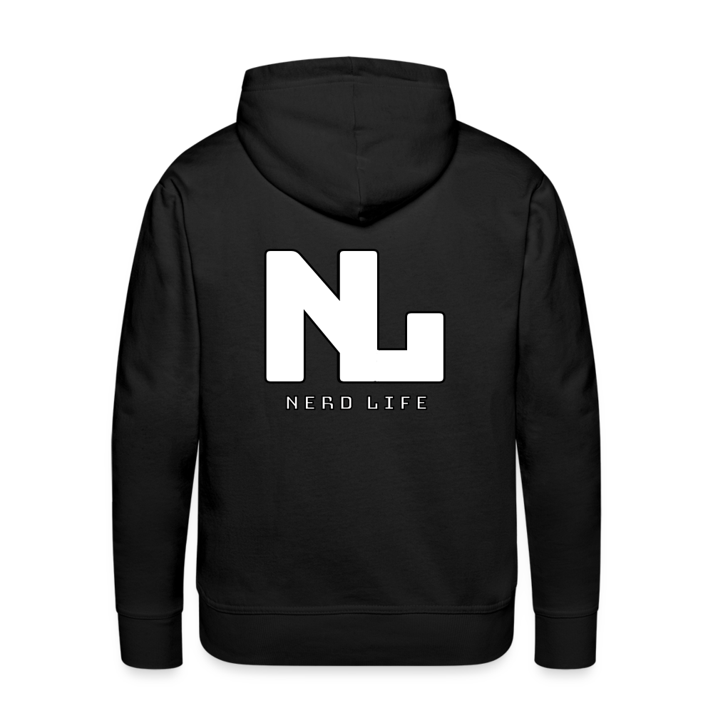 Most Likely To Rage Quit Graphic Men’s Premium Hoodie - black