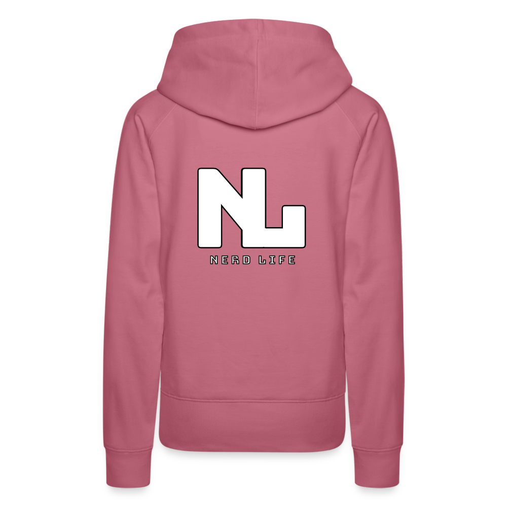 Most Likely To Rage Quit Graphic Women’s Premium Hoodie - mauve