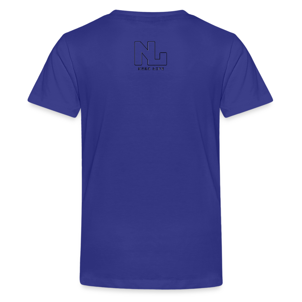Fin-Tastic Football Player Kids' Premium T-Shirt - royal blue