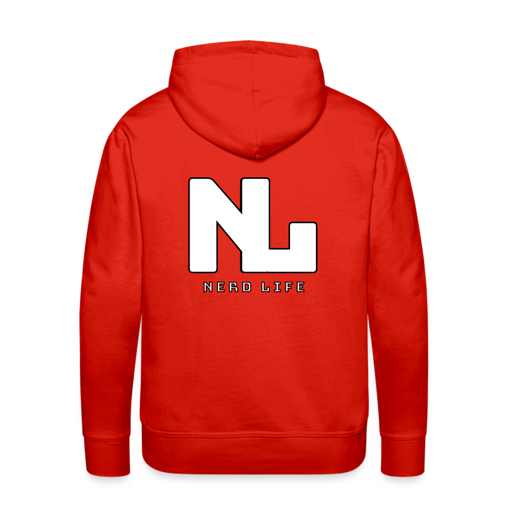 Most Likely To Rage Quit Graphic Men’s Premium Hoodie - red