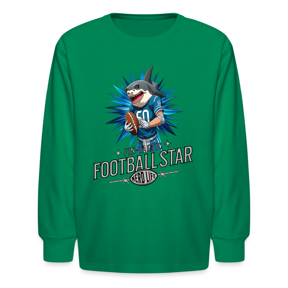 Kids' Long Sleeve T-Shirt - kelly green