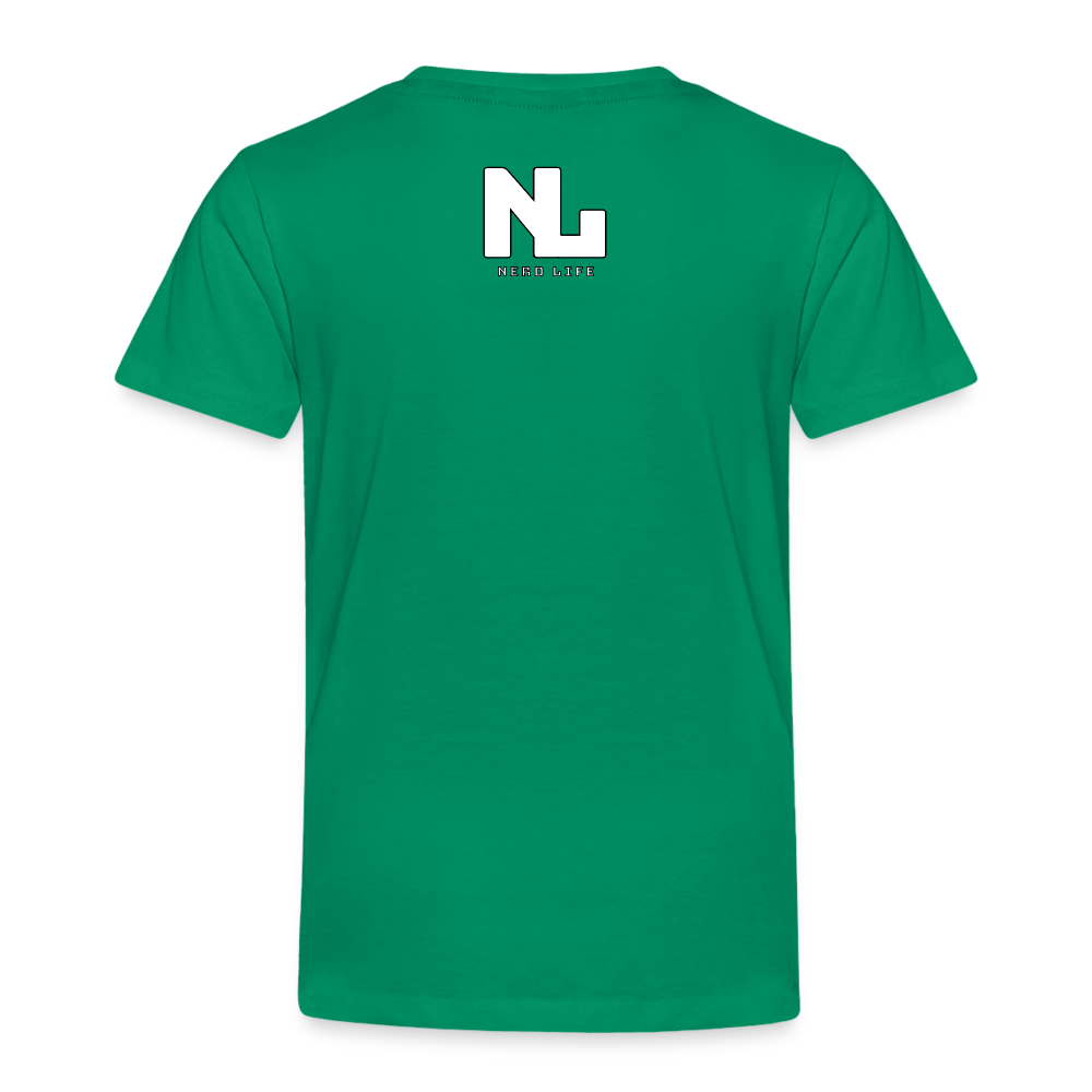 Fin-Tastic Football Player Toddler Premium T-Shirt - kelly green