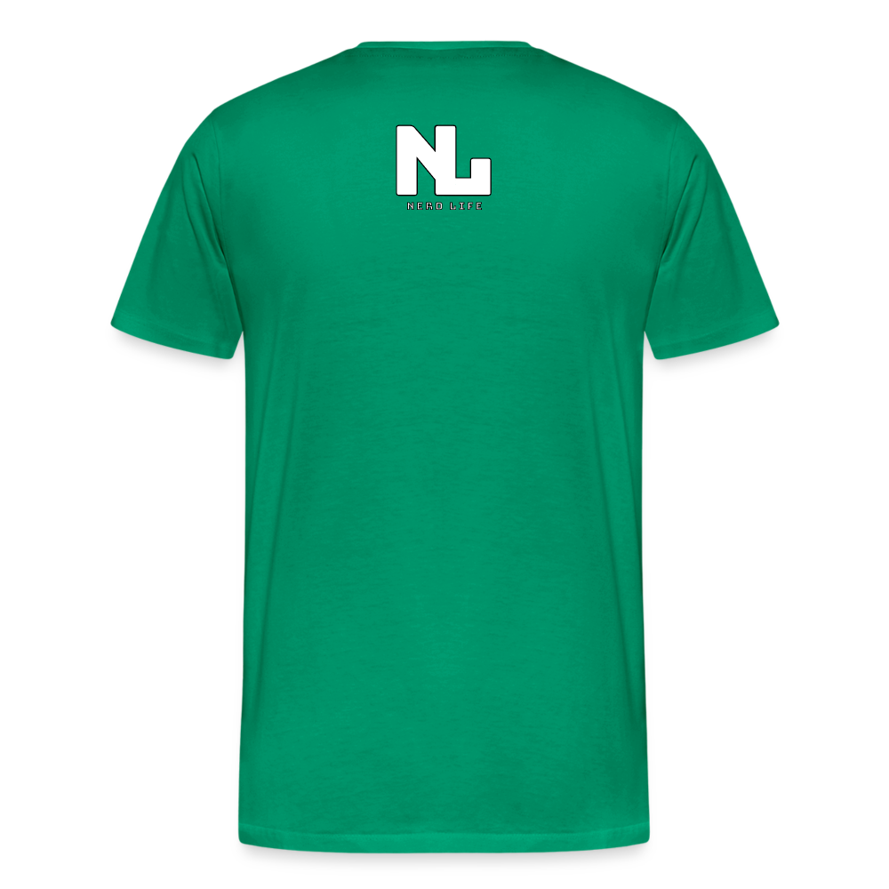 ATL Nerd Life CityScape Men's Premium T-Shirt - kelly green