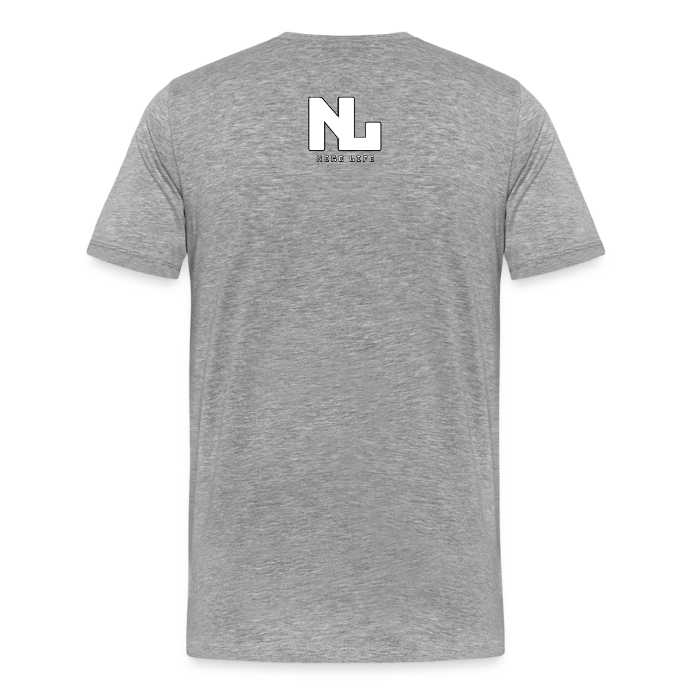 Miami Nerd Life Game Men's Premium T-Shirt - heather gray