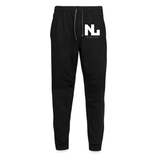 Nerd Life Graphic Unisex Joggers - black/asphalt